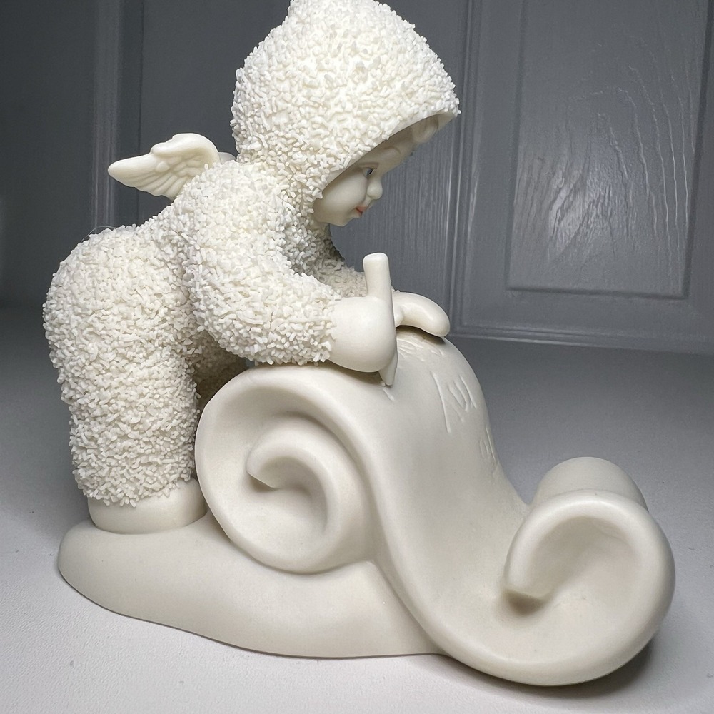 Department 56 Snowbabies "To My Friend" figurine (#68917) 1998